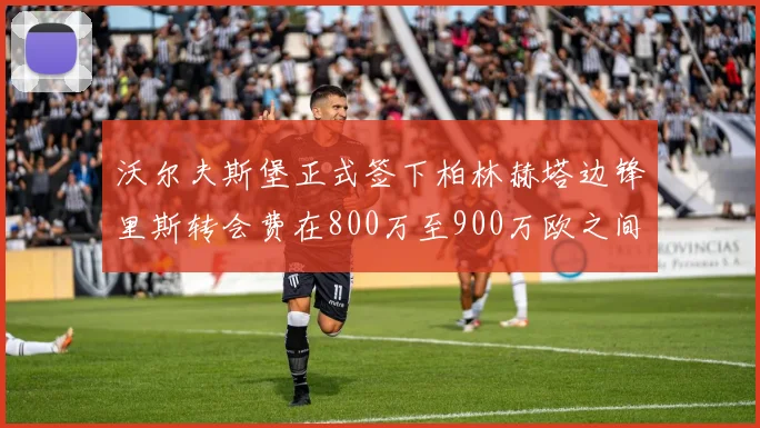 沃尔夫斯堡正式签下柏林赫塔边锋里斯转会费在800万至900万欧之间